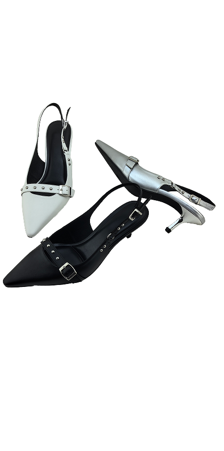Studded Slingback Heel product sample