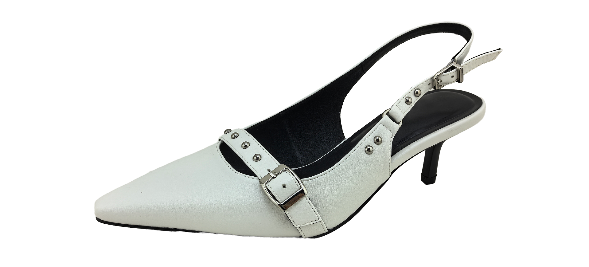 White Slingback Heel product sample