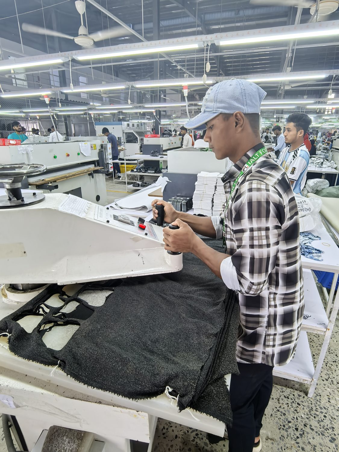 IALT Footwear factory — Cutting Section