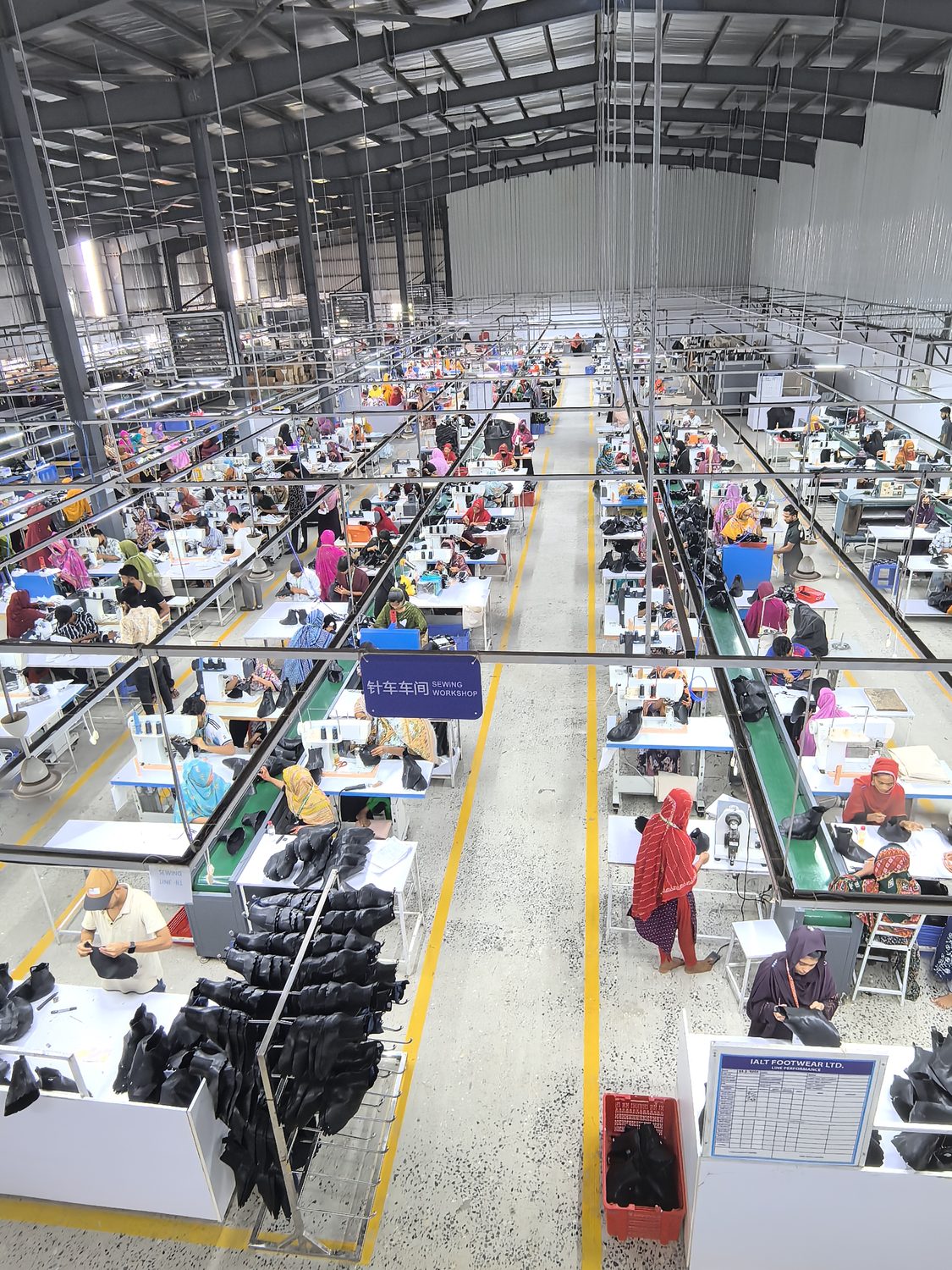 IALT Footwear factory — Sewing Workshop