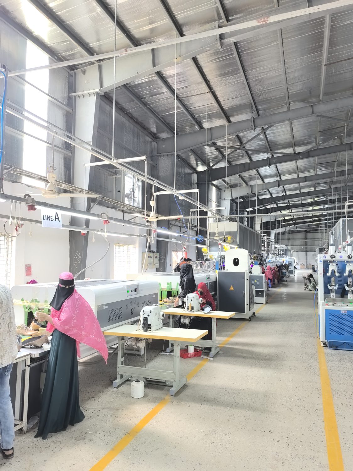 IALT Footwear factory — Production Line